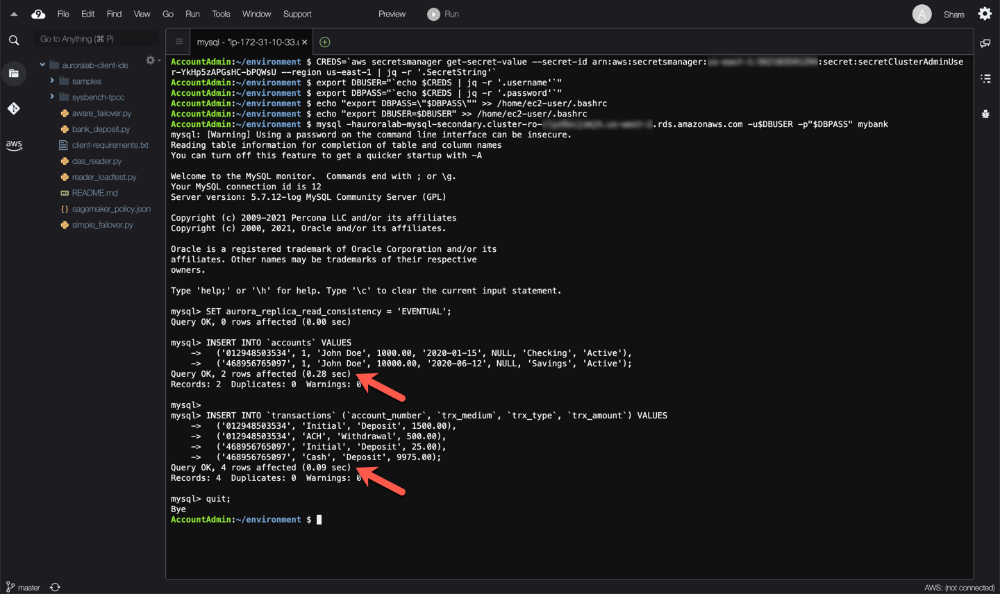 Insert Data via Forwarding