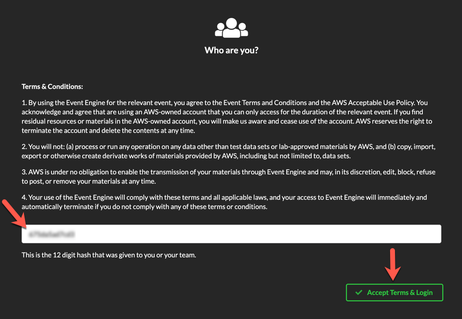 EventEngine Login