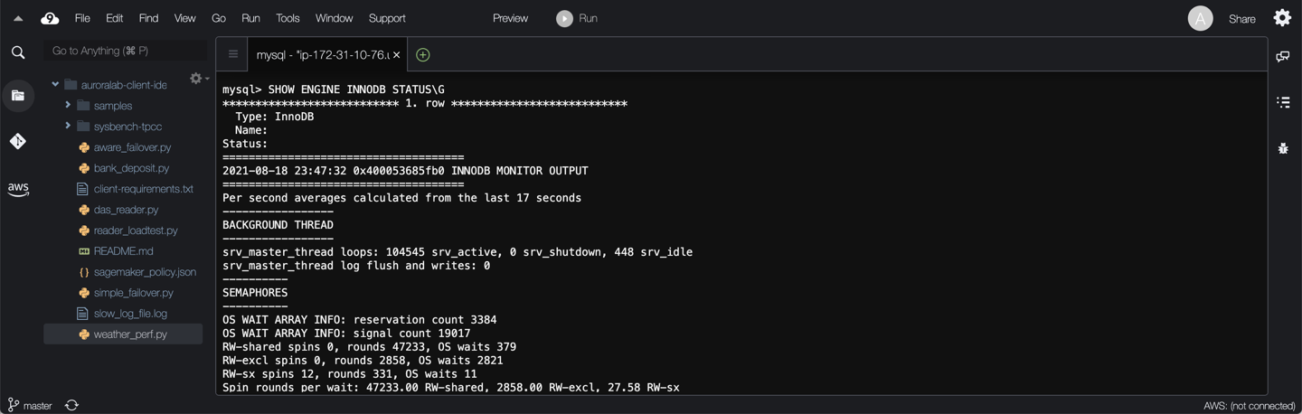 InnoDB Status 1