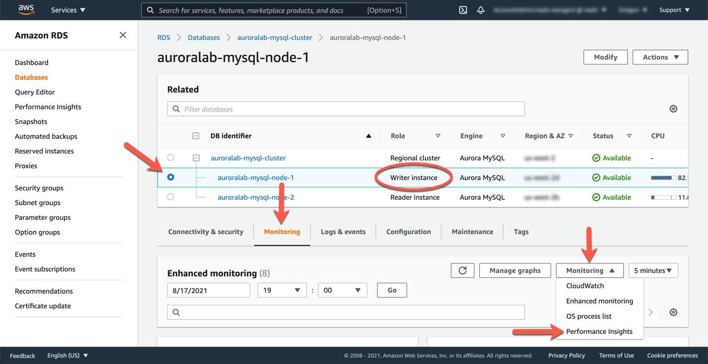 RDS Open Performance Insights