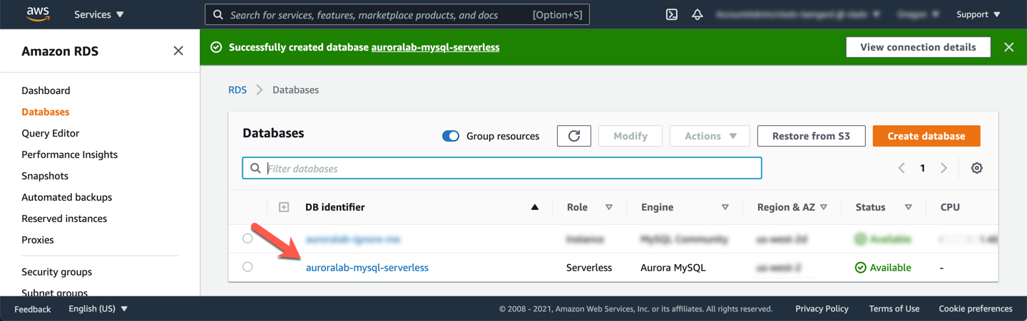 Select Cluster