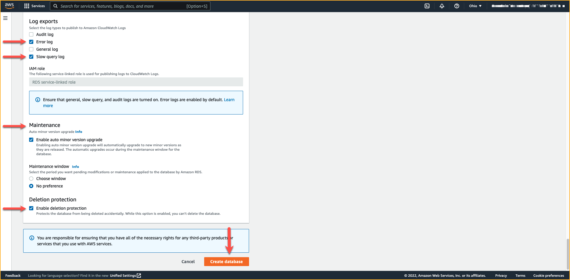 Advanced configuration