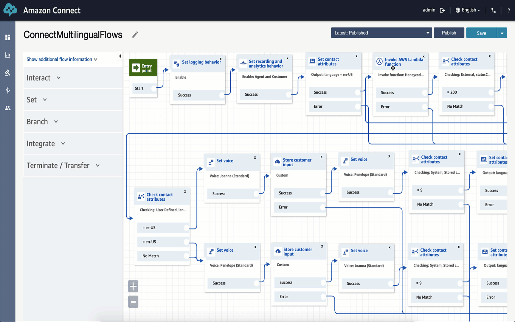 Amazon Connect - Fixing Lambda reference