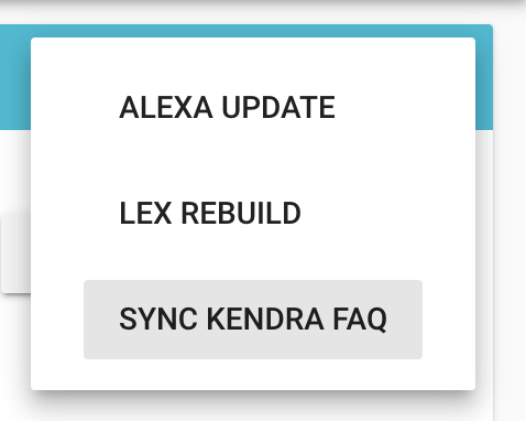 Sync Kendra FAQ