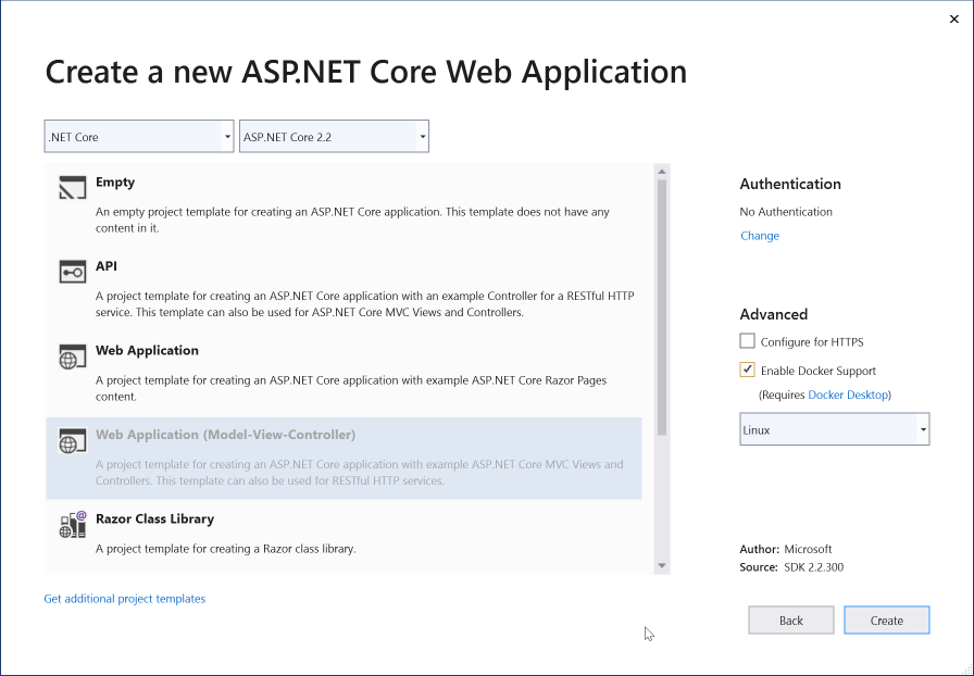 .NET Core version