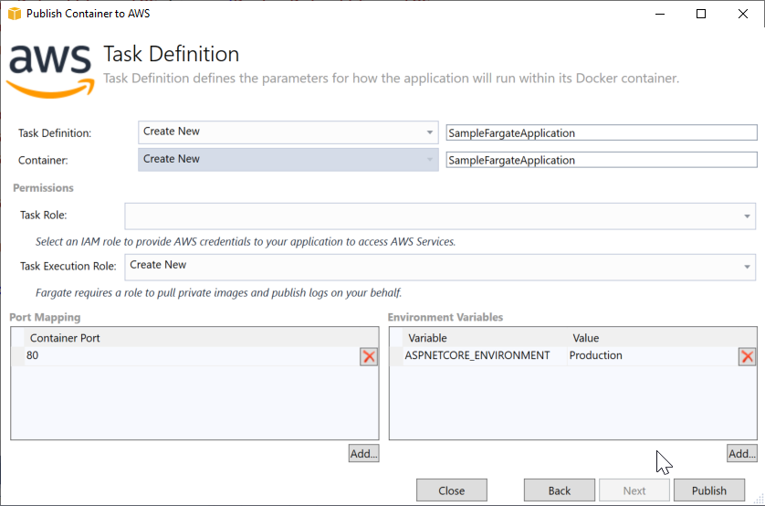 Task Definition