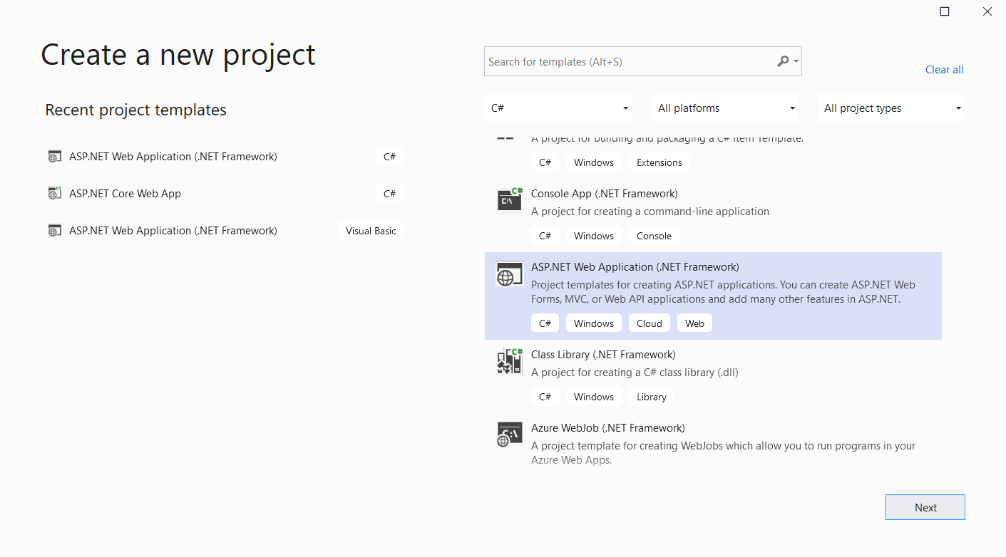 new_visual_studio_project