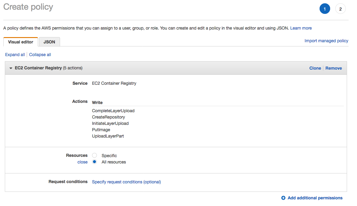 Notebook instance setting