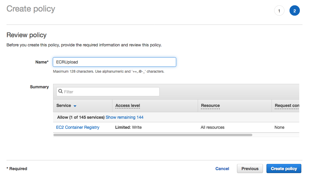 Notebook instance setting