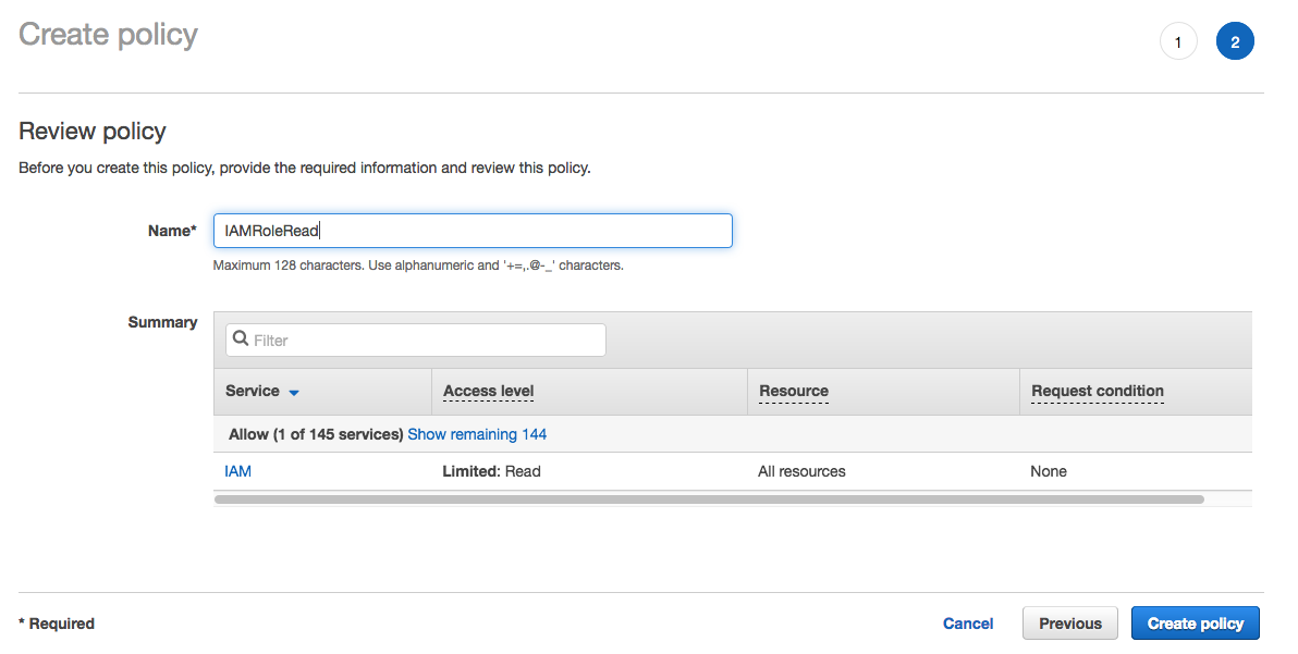 Notebook instance setting