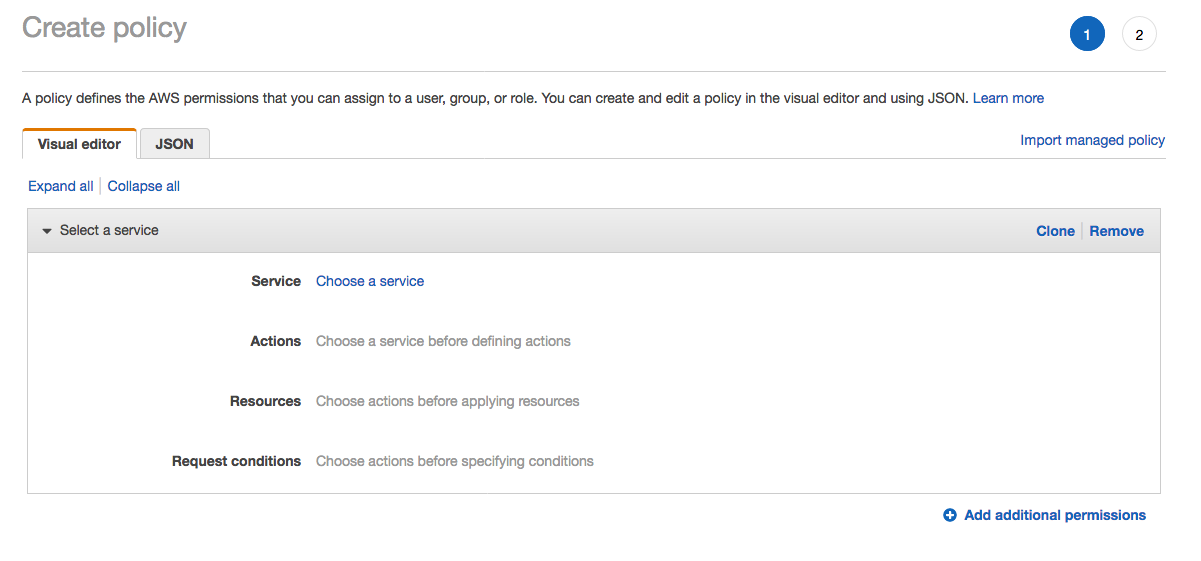 Notebook instance setting