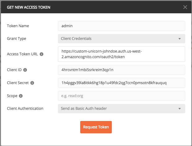 postman add auth