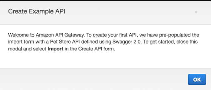 Create Example API
