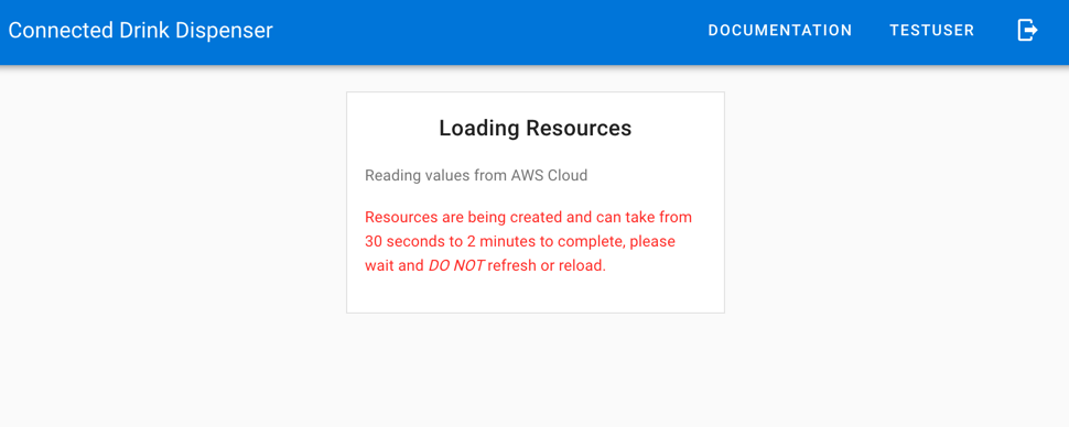 Loading Resources Page