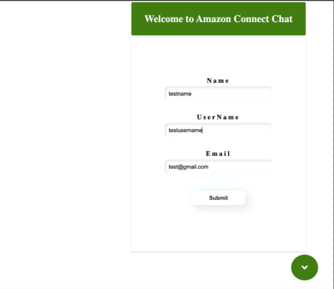 Chat Form